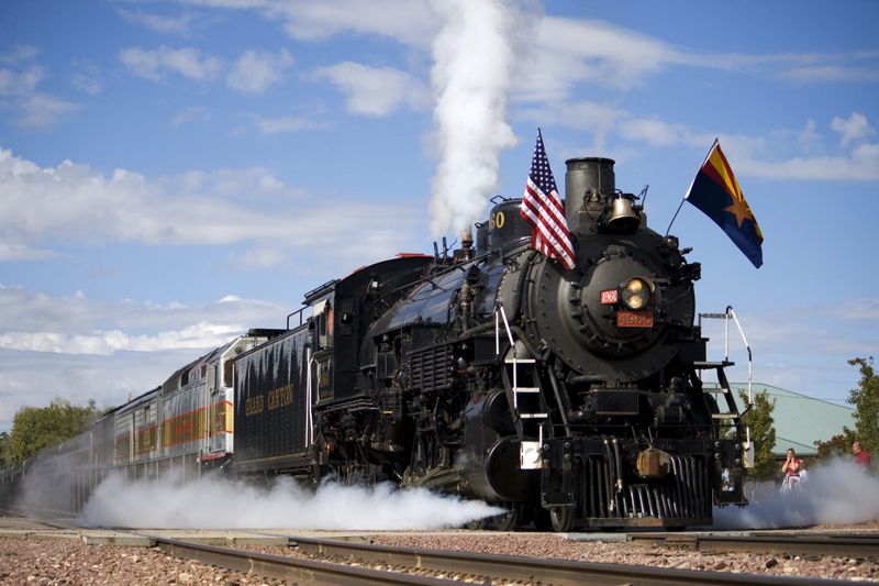 Riding the Grand Canyon Railway Through High Desert Landscapes