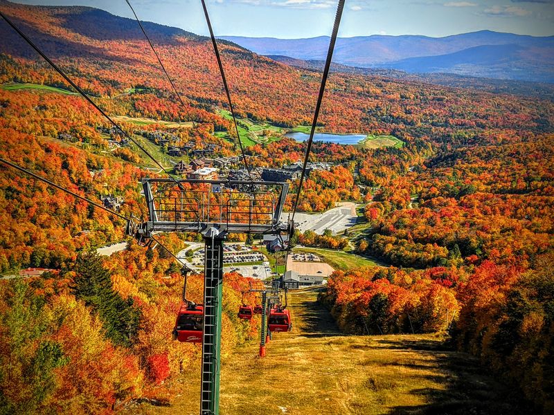 Soaring High On The Stowe Gondola SkyRide