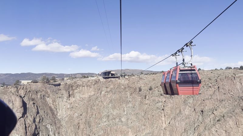 Soaring Over the Canyon on the Aerial Gondola