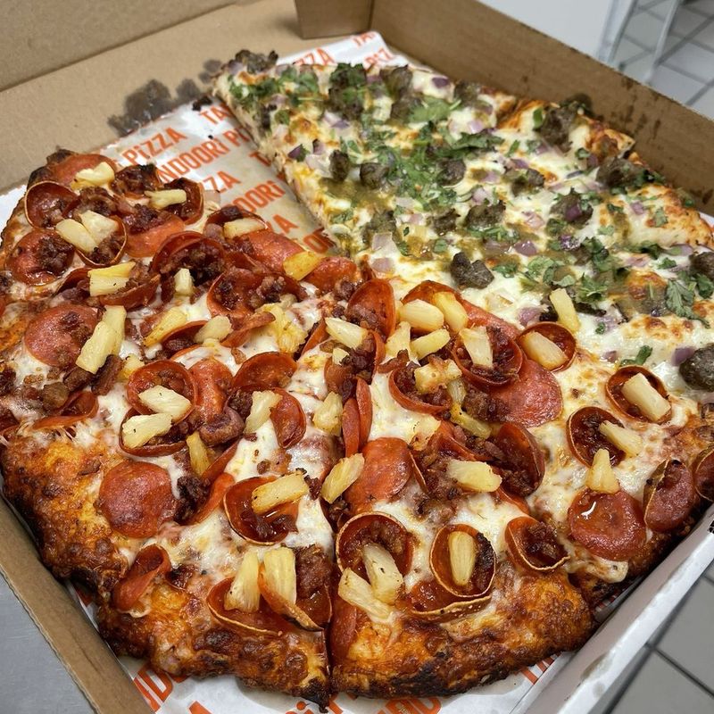Tandoori Chicken Pizza
