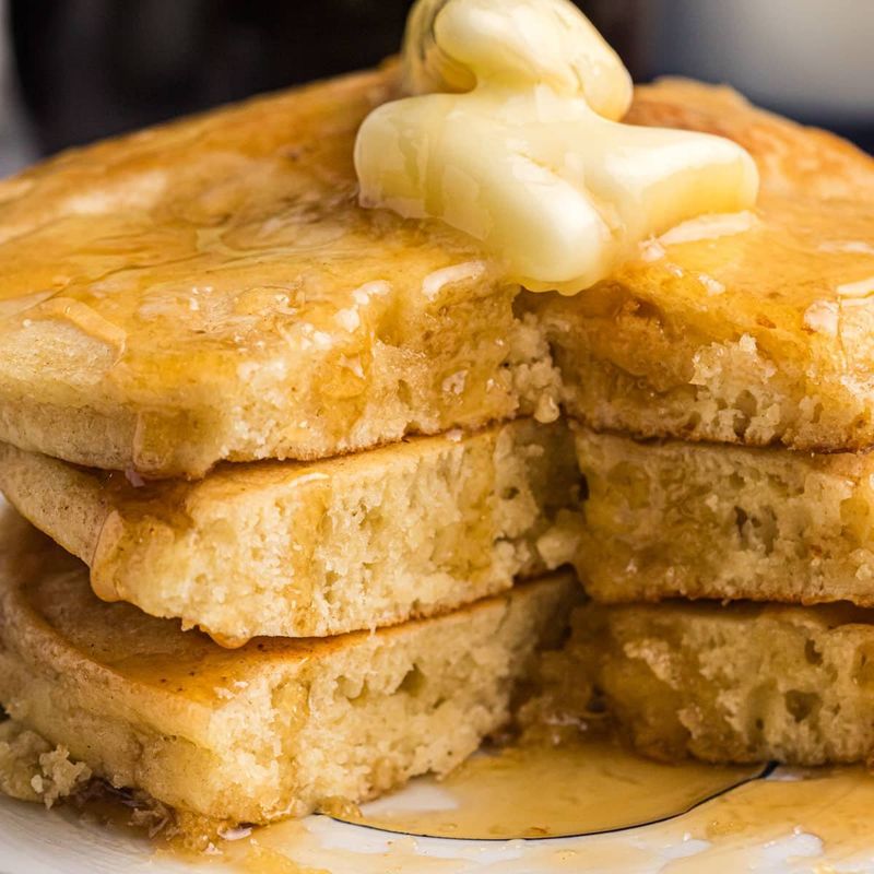 Griddlecakes with Maple Syrup