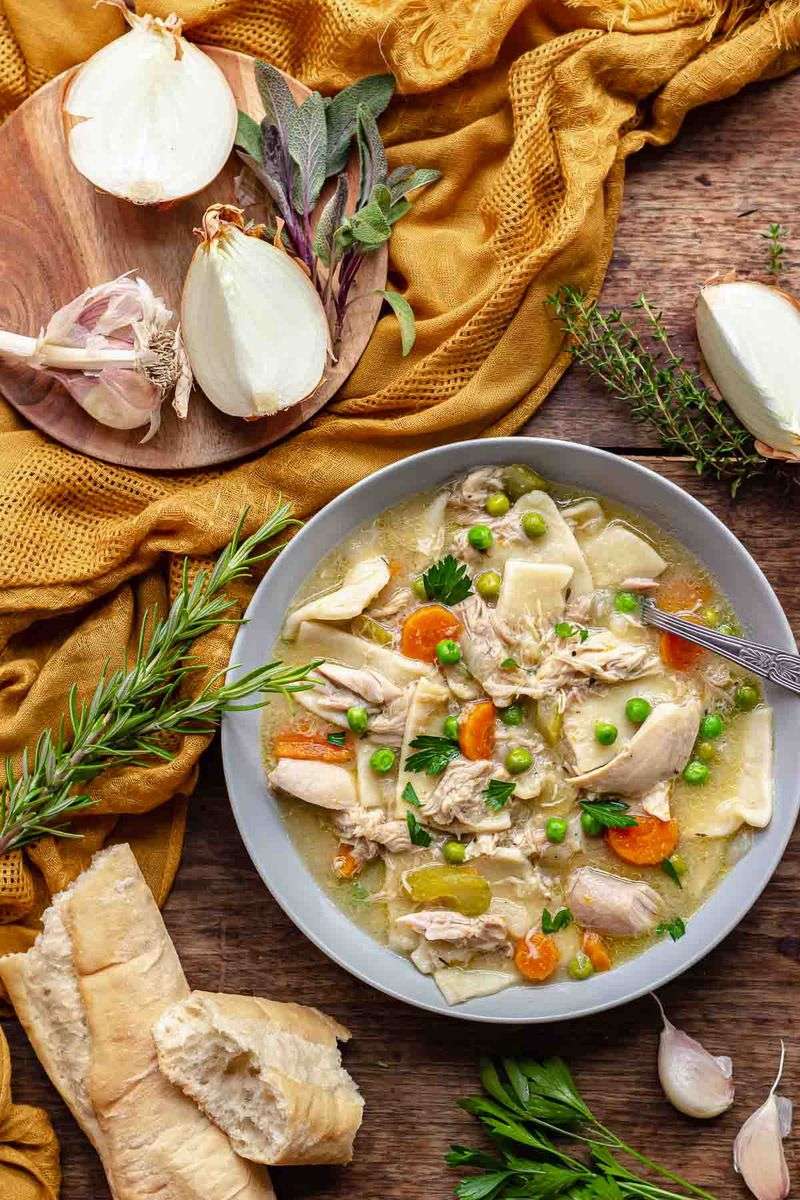 Pennsylvania Dutch Chicken Pot Pie: Not Actually Pie