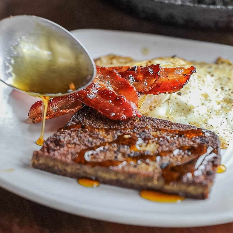 Scrapple and Maple Syrup