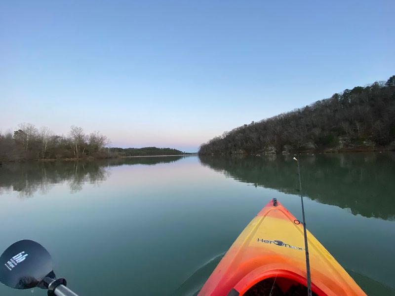 Soft Reflections Across A No-Wake Lake