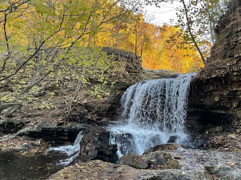 Soft Waterfall Views In The Woods Soft Waterfall Views In The Woods