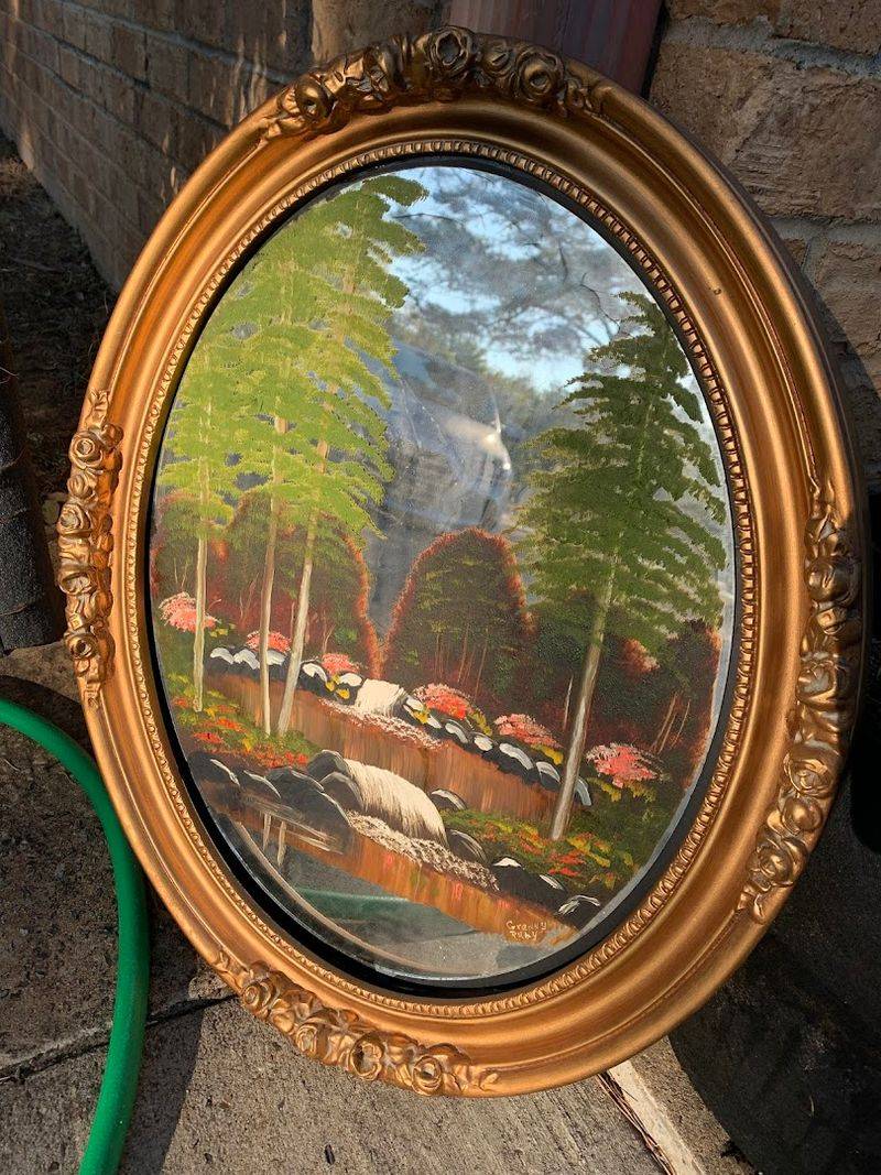 Cookware Glassware And Decor Shelves