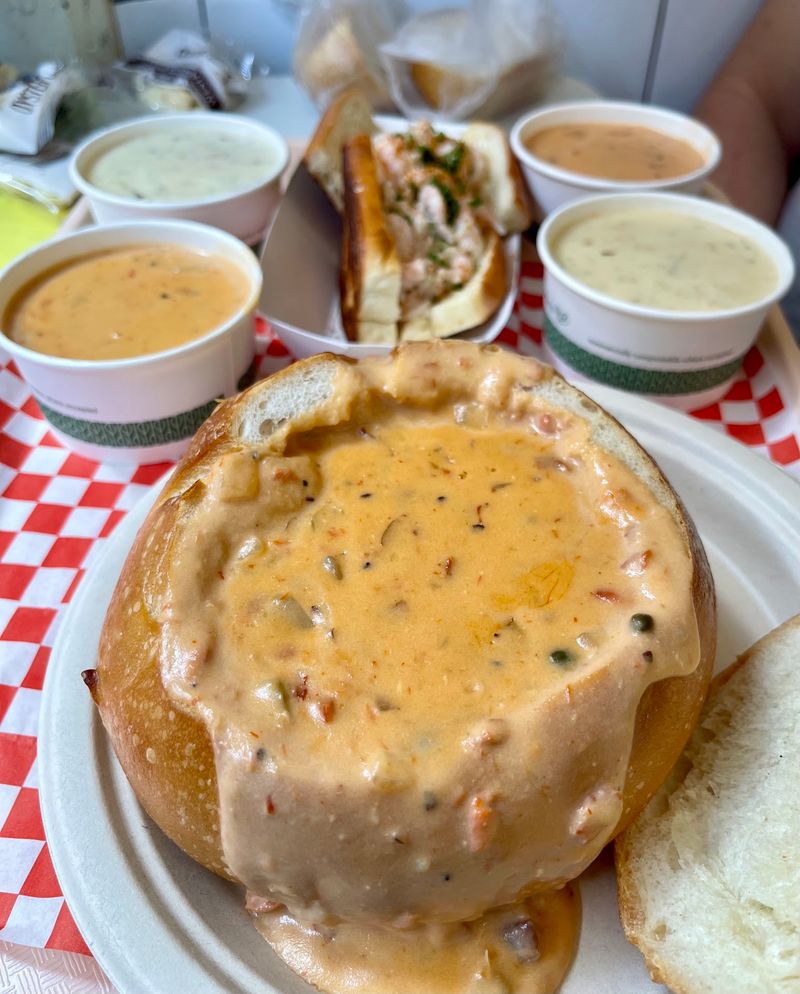 Sourdough Bread Bowls That Become Part Of Lunch