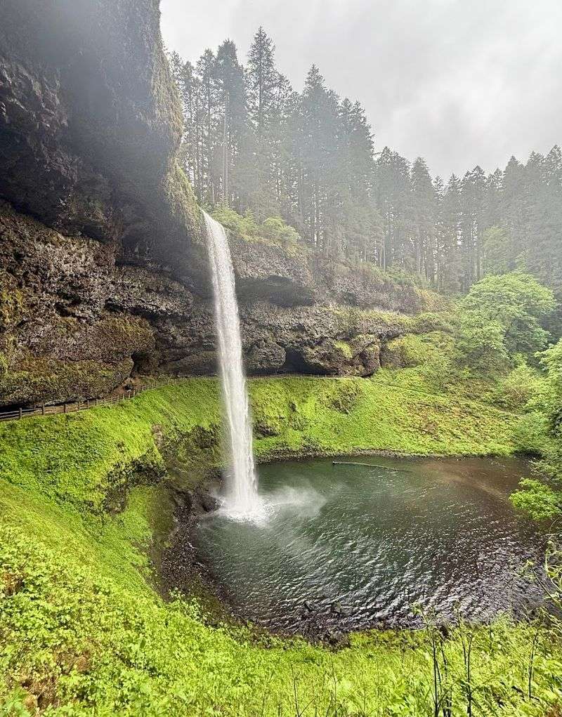South Falls At Silver Falls State Park