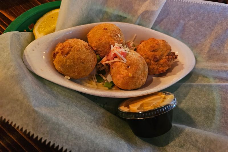 Southern Starters Like Fried Green Tomatoes And Hush Puppies