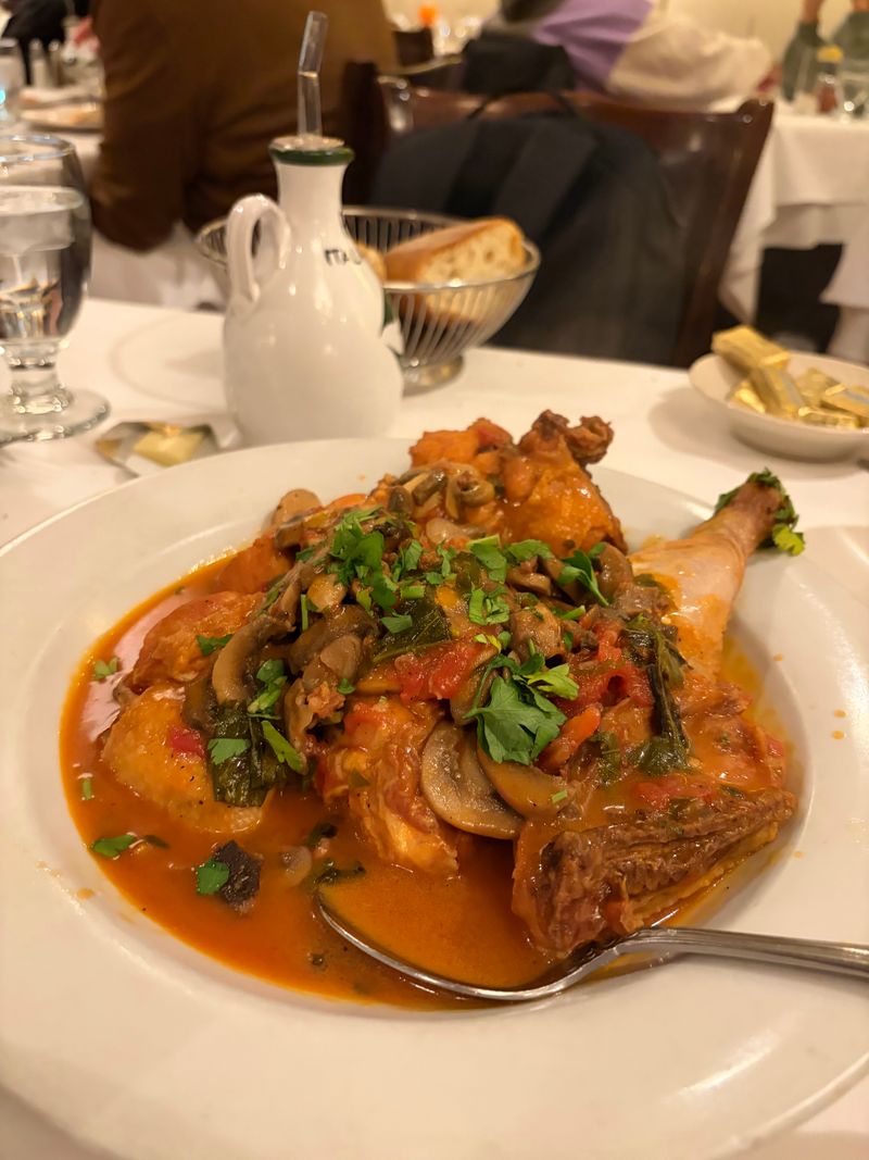 Chicken Contadina, A Family Table On A Plate