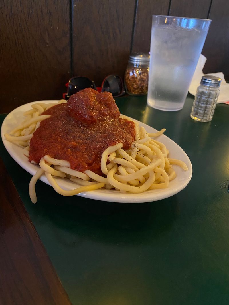 Spaghetti, Shells, Manicotti, And A Plate That Gives You Everything