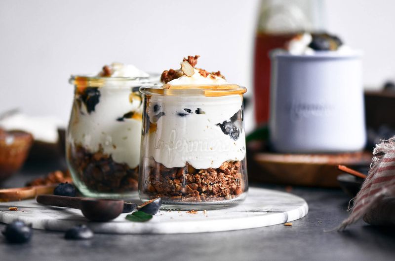 Prune Whip Breakfast Parfait