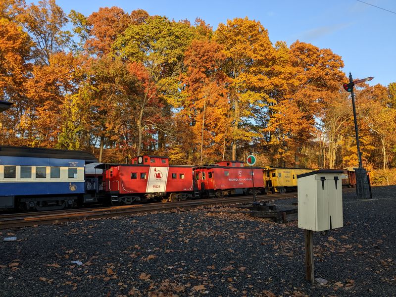Northern Star Train At Santa House