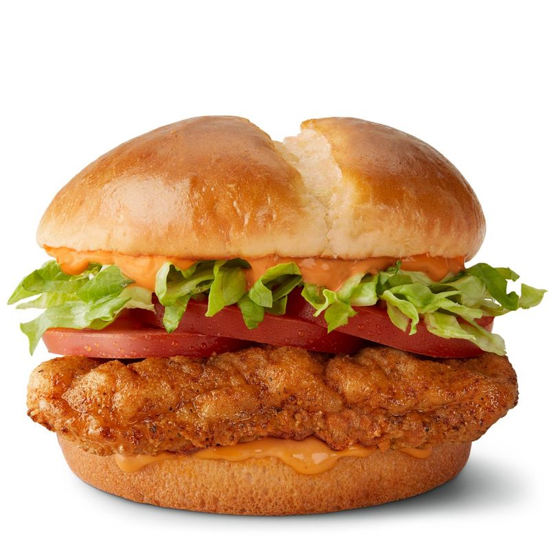 Spicy Deluxe McCrispy: The Crowned Cluck