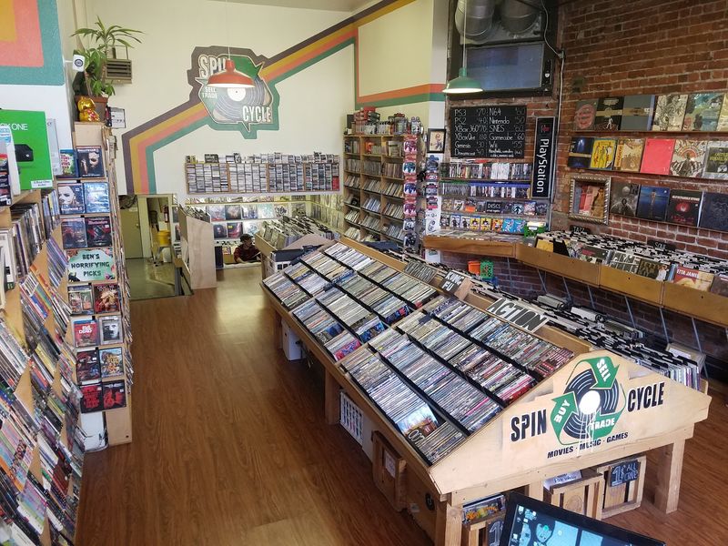 Spin Cycle Records Movies and Games