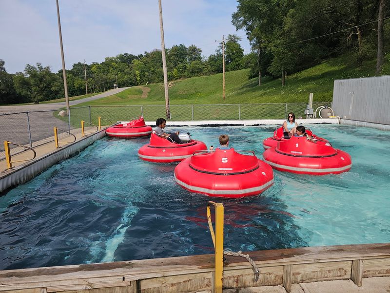 Splashy Bumper Boats And Swinging Cages Splashy Bumper Boats And Swinging Cages
