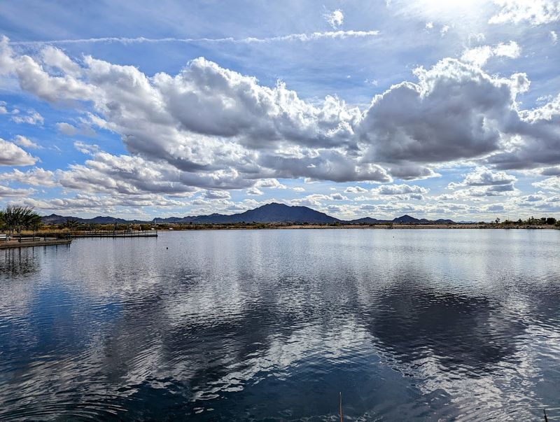 A Seven-Acre Lake Perfect For Fishing And Strolling