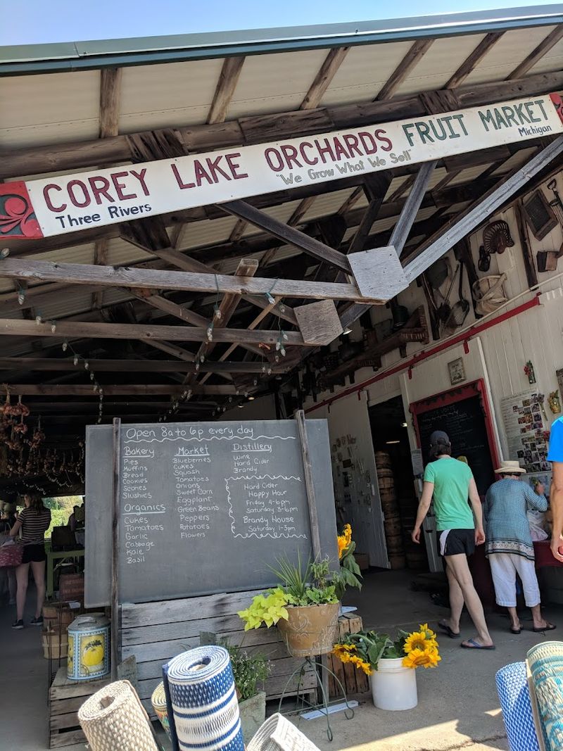 Spring Produce And Farm Snacks At Corey Lake Orchards
