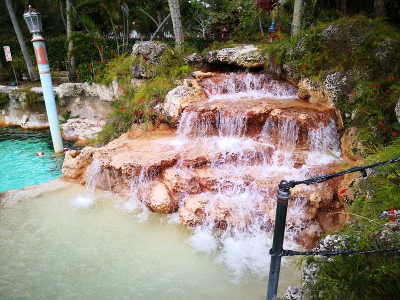 Spring Water Refreshed Daily During High Season