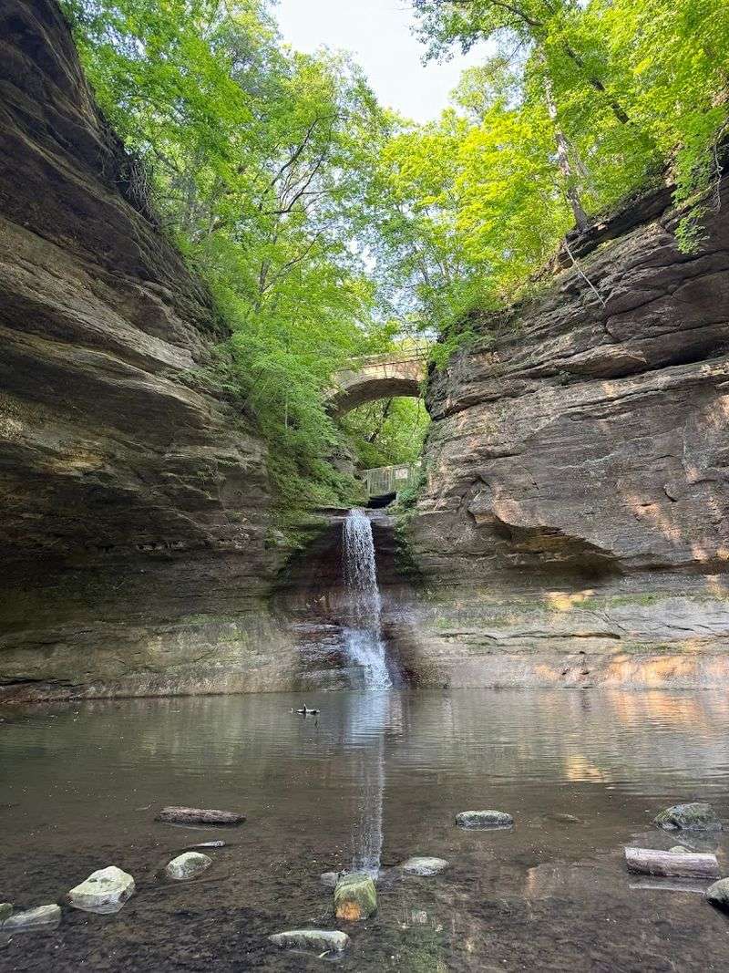 Cascade Falls, Matthiessen State Park