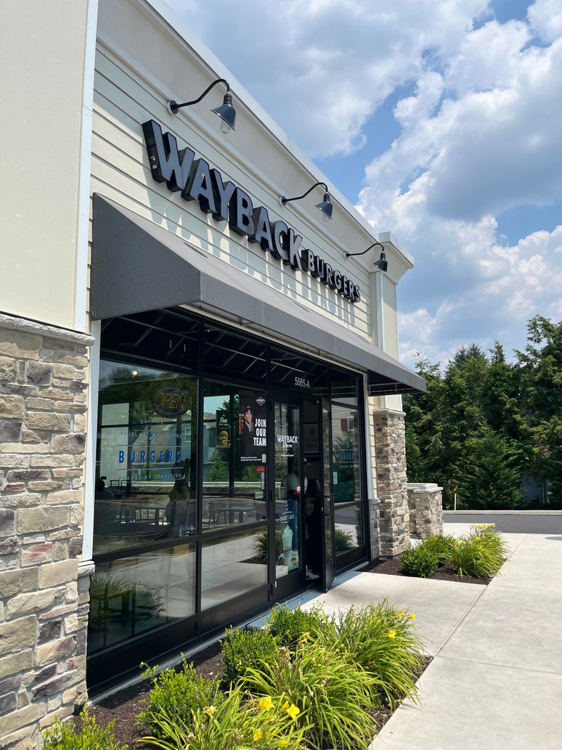 Wayback Burgers — Pennsylvania Locations