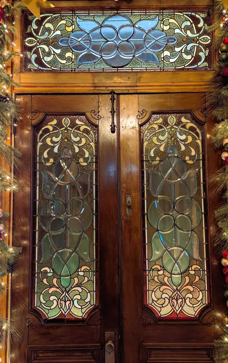 Stained Glass And Endless Woodwork Give Every Room A Glow