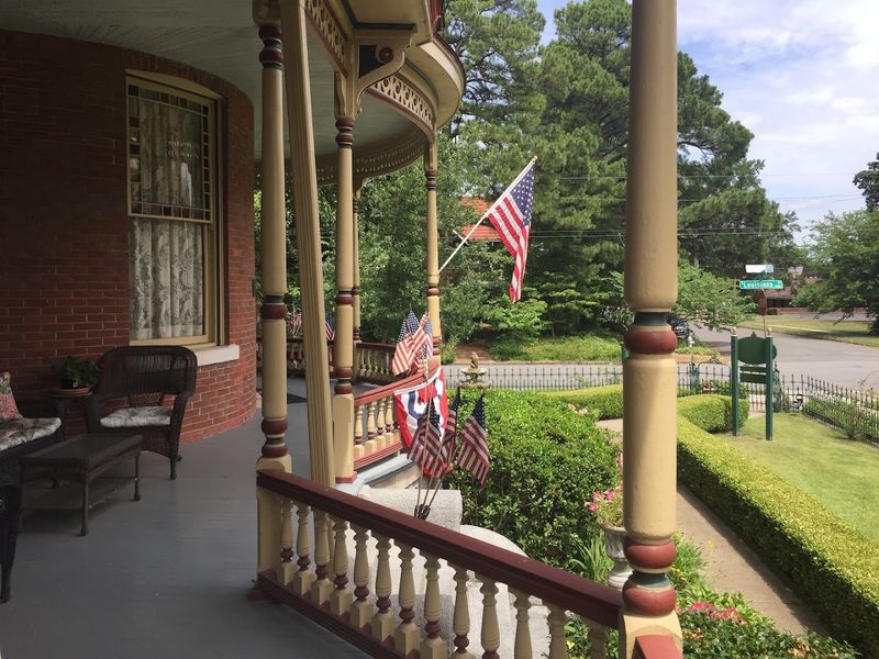 Wraparound Veranda Invites Slow Southern Evenings