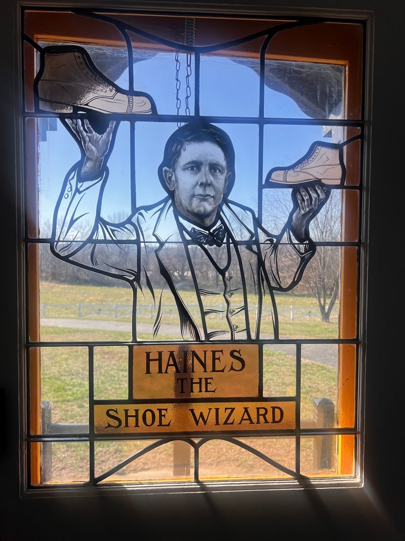 Stained Glass Windows Featuring The Shoe Wizard