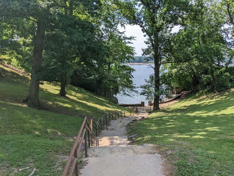 Stairs, Shoreline, And A Short Stroll To The Mouth