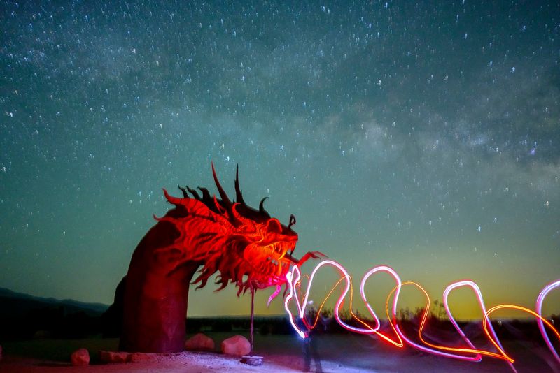 Stargaze Among The Galleta Meadows Sculptures, Borrego Springs Stargaze Among The Galleta Meadows Sculptures, Borrego Springs