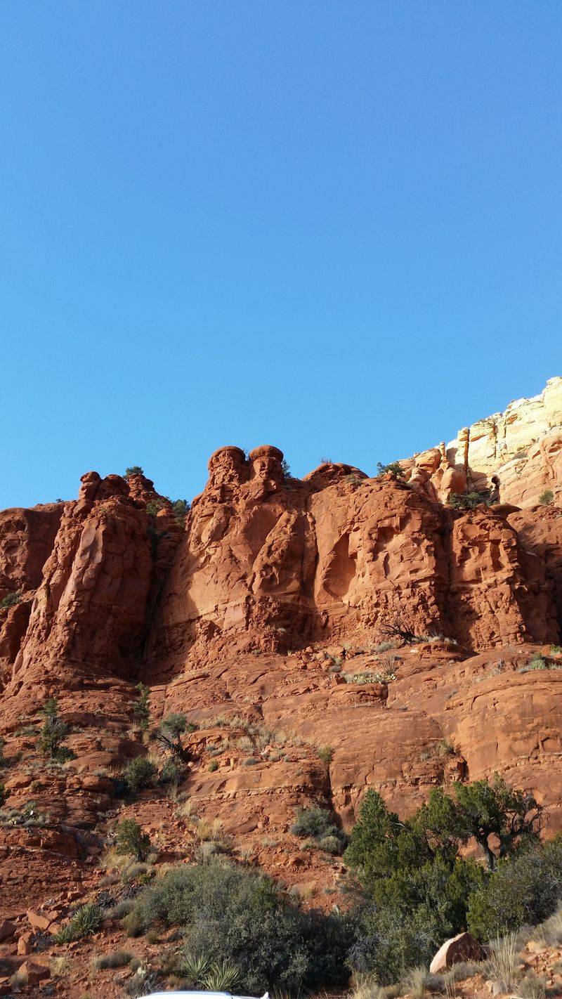 Walking Among Ancient Cliff Dwellings At Montezuma Castle