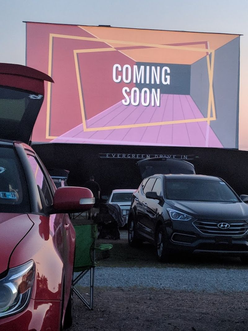 Evergreen Drive-In Theatre, Mount Pleasant