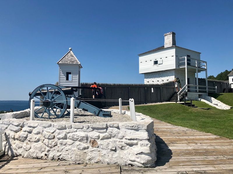 Start At Fort Mackinac For The Day's Historical Backbone Start At Fort Mackinac For The Day's Historical Backbone