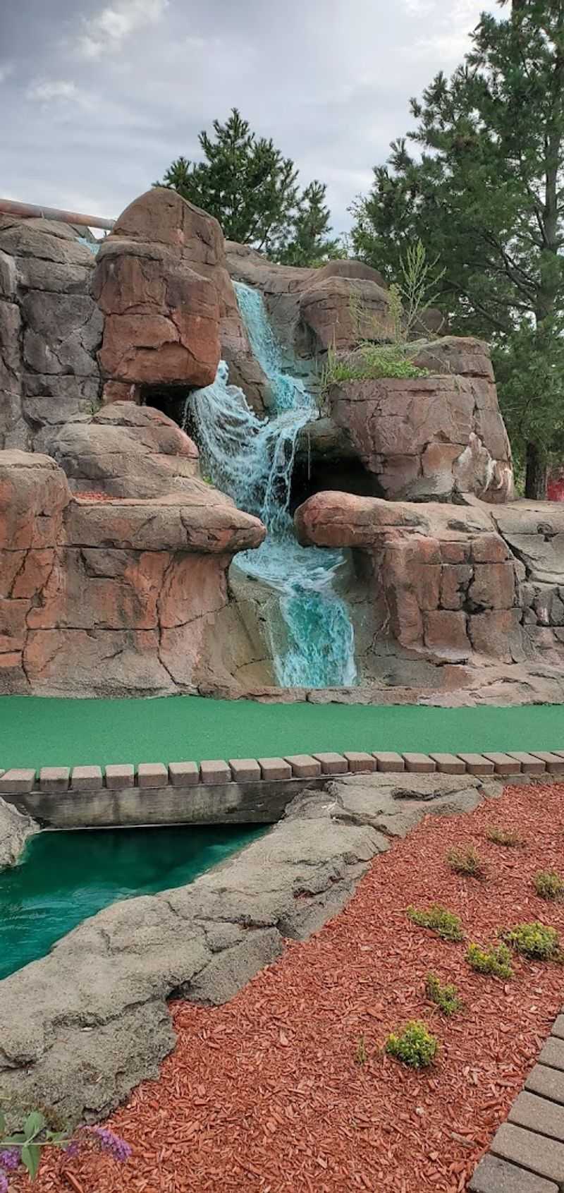Make The Waterfall Hole Your Practice In Patience