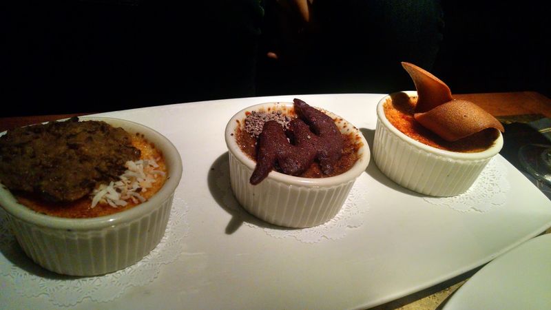 Start With The Crème Brûlée Trio Start With The Crème Brûlée Trio