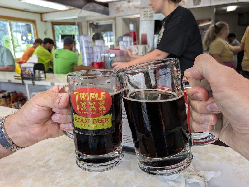 House-Brewed Root Beer, Frosty Mug Required