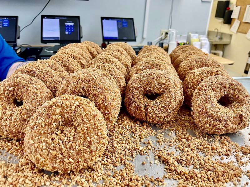 Start With The Famous Nutty Donut