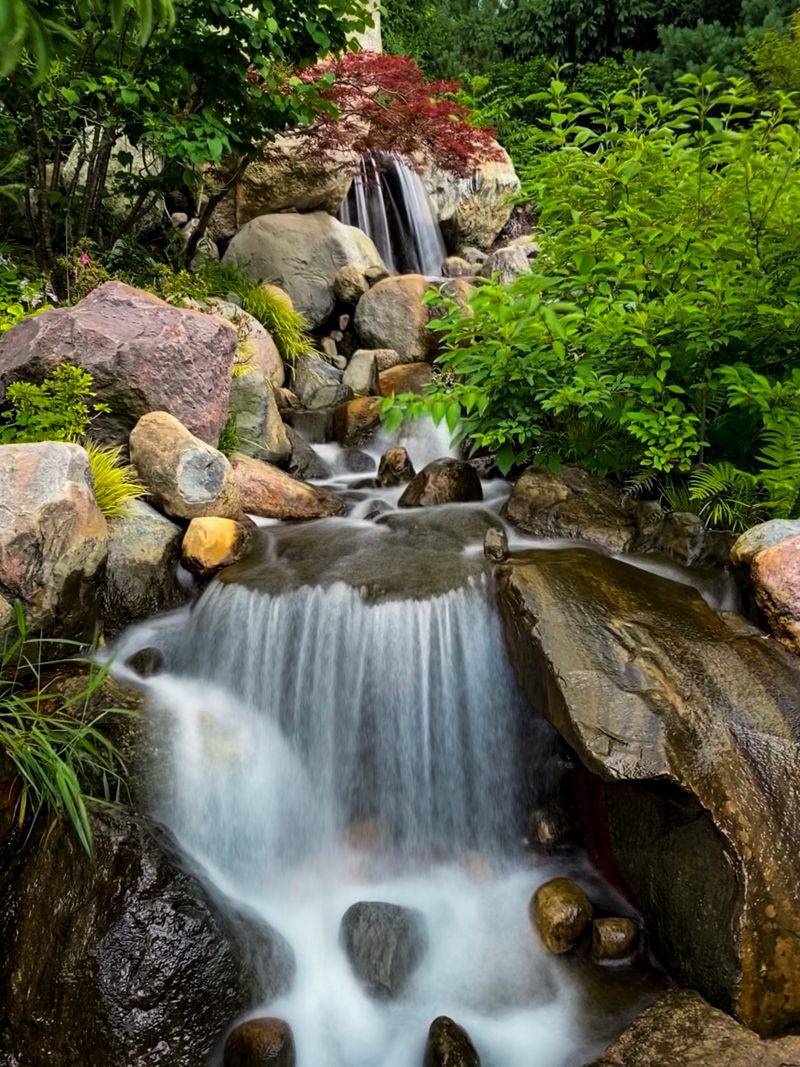 Follow The Sound Of Water In The Japanese Garden