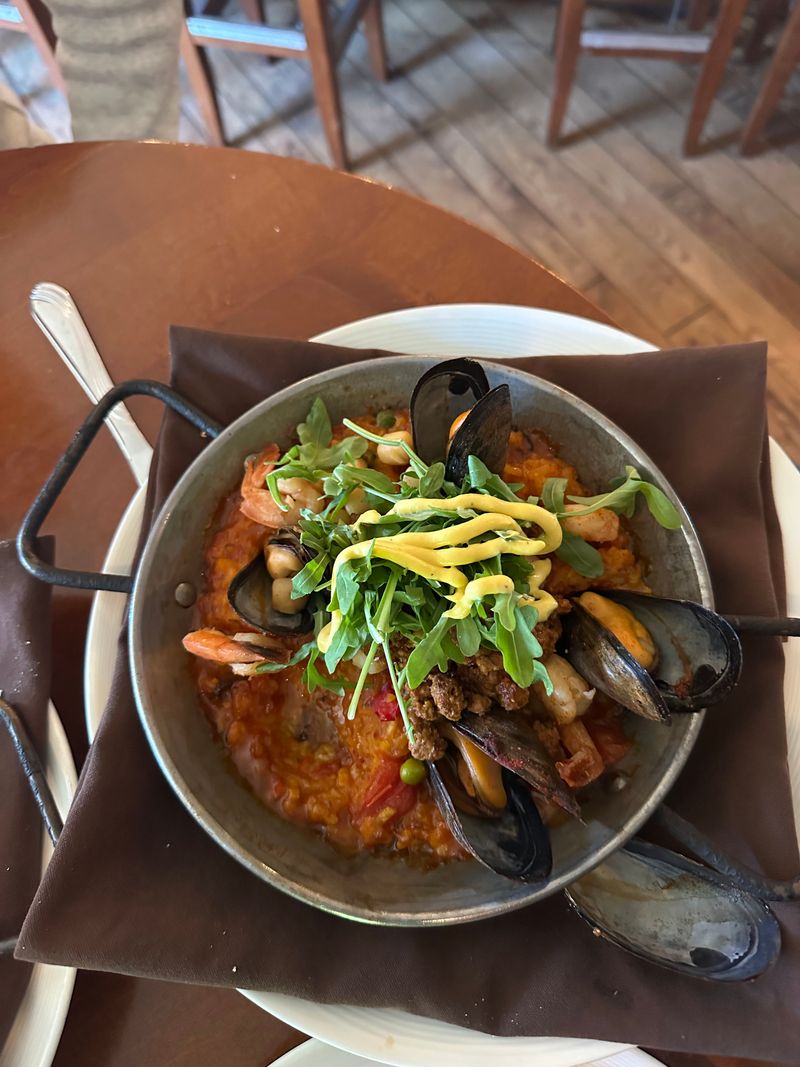 Order The Seafood Paella Thoughtfully