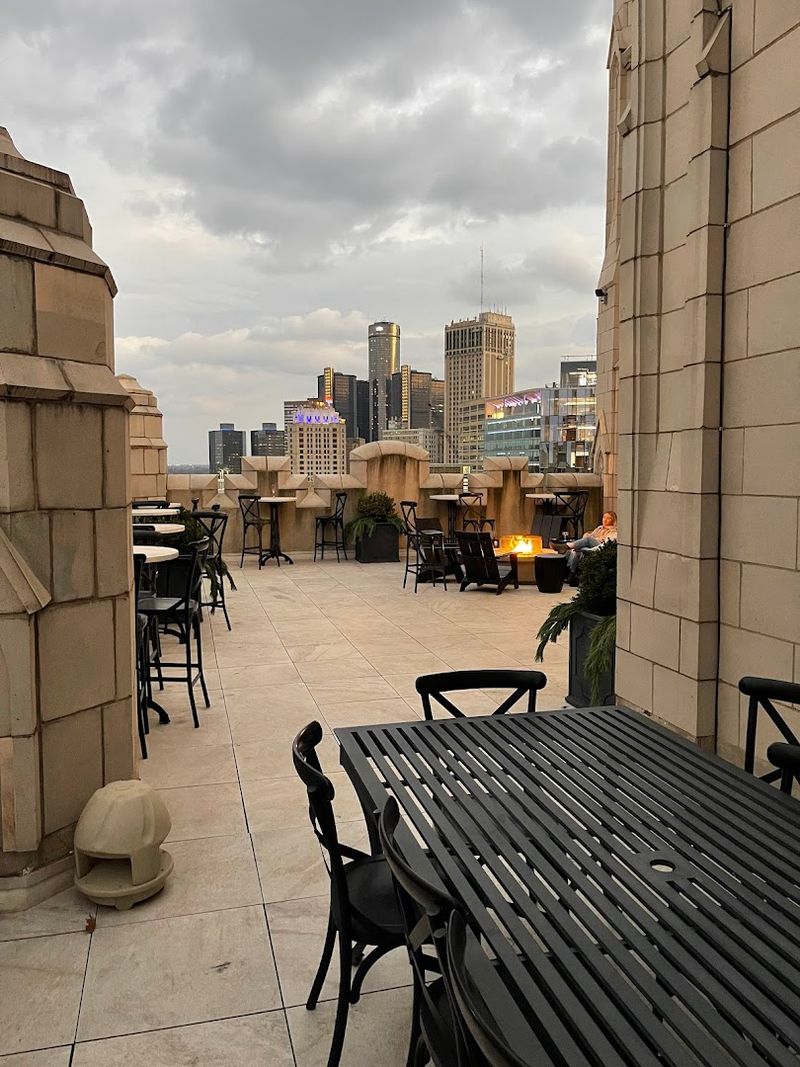 A Sky-High View Over Downtown Detroit