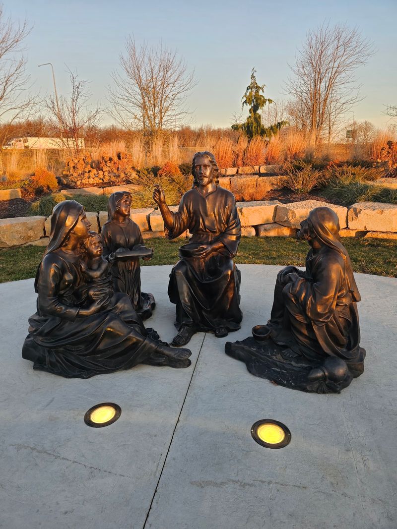 Statues That Tell A Story Along The Path