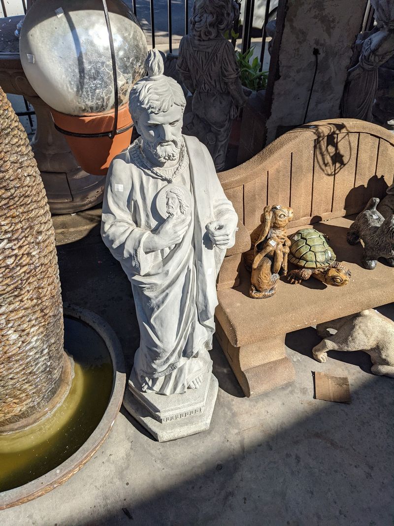 Statues With Serious Main Character Energy