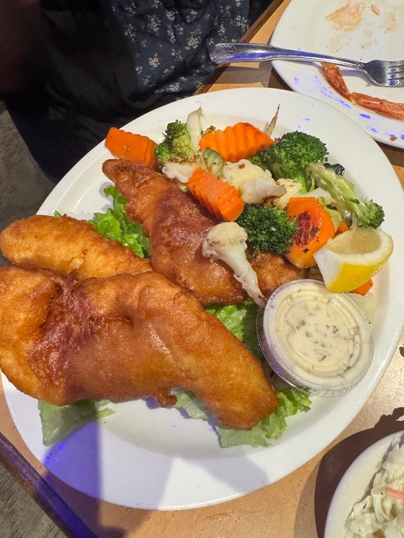 Fish And Chips With Chowder