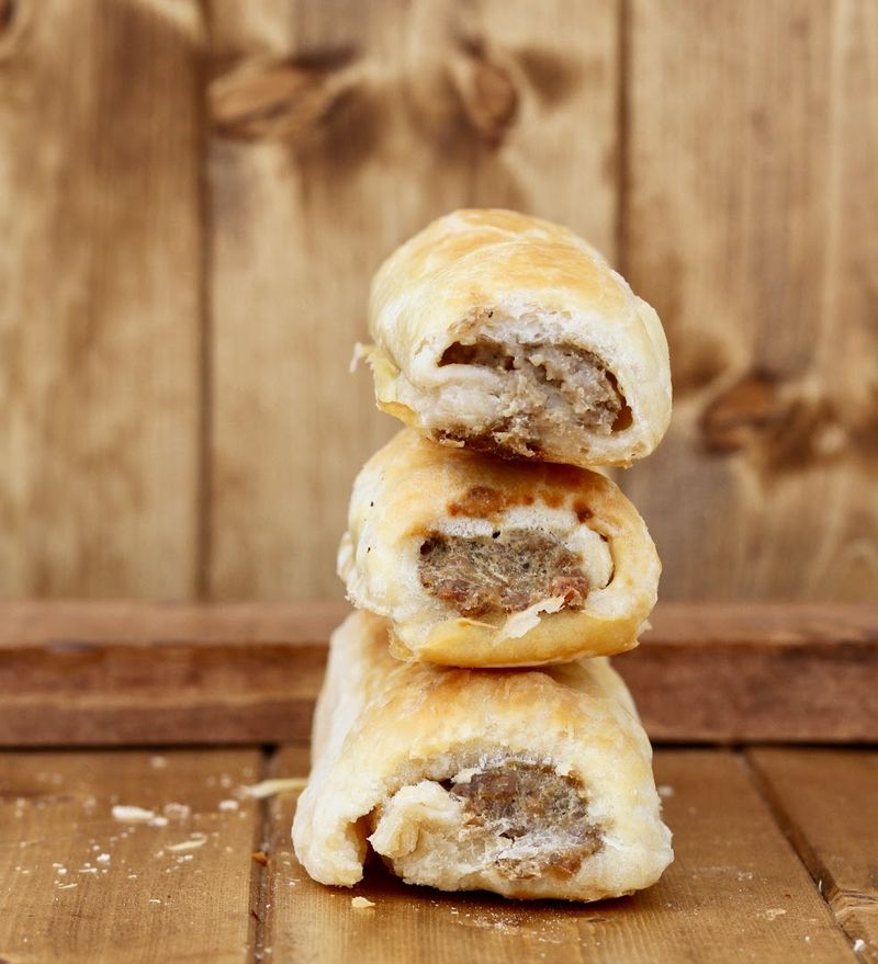 Traditional Beef Sausage Rolls