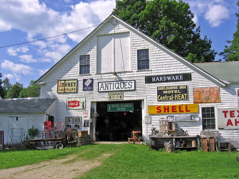 Steam Mill Antiques, Bethel