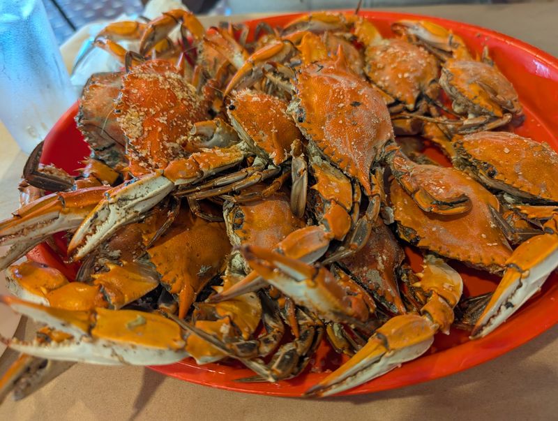 Steamed Blue Crabs, The Undisputed Royalty