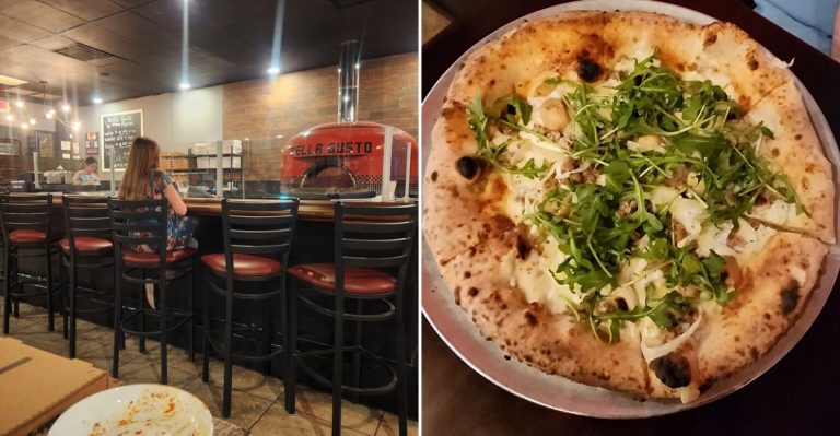 Step Inside Arizona’s Sleekest Chandler Pizzeria Where You Can Watch Your Pizza Cook In A Live Wood-Fired Oven