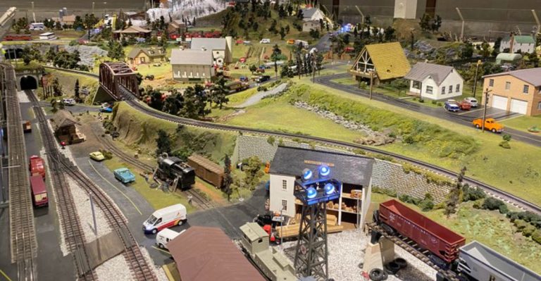 Step Inside This Pennsylvania Spot Where Model Trains Create A Fully Realized Miniature World