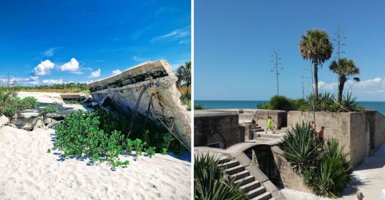 Step Into A Florida Ghost Town Surrounded By Crystal Waters At This Remote St. Pete Island State Park