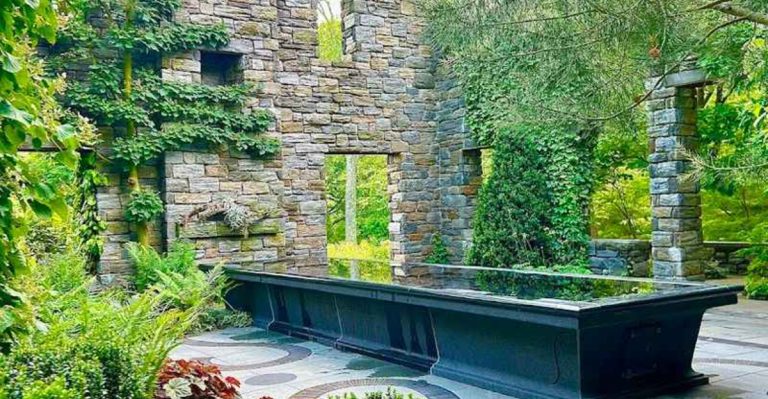 Step Into This Pennsylvania Garden Where Hidden Paths Lead To Koi Ponds, Hidden Paths And Forgotten Ruins